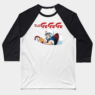 Vintage Speed Racer Go Go Go Baseball T-Shirt